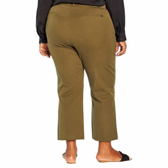 GREEN NWT Banana Republic Ladies' Slim-Straight‎ Capri Pant - Picture 9 of 11